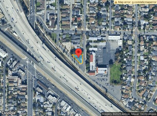  2329 N Lincoln St, Burbank, CA Parcel Map