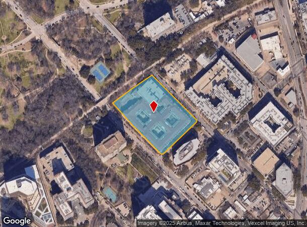  3200 Maple Ave, Dallas, TX Parcel Map
