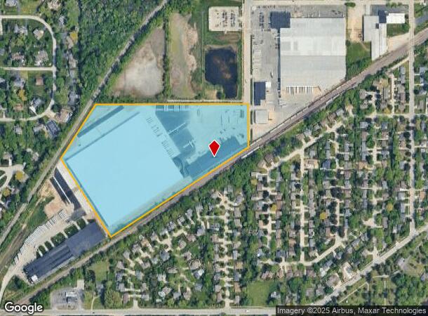  1631 S Lynndale Dr, Appleton, WI Parcel Map