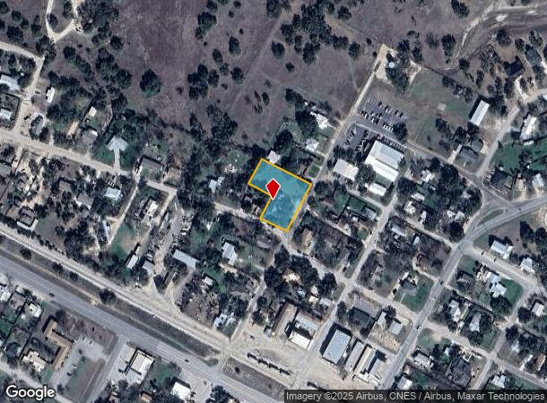  410 N West St, Bertram, TX Parcel Map