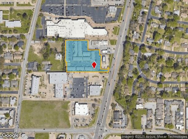 5315 S Broadway Ave, Tyler, TX Parcel Map