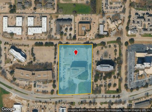 2221 E Lamar Blvd, Arlington, TX Parcel Map