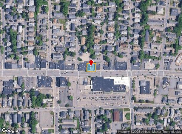  859 Main St, Waltham, MA Parcel Map