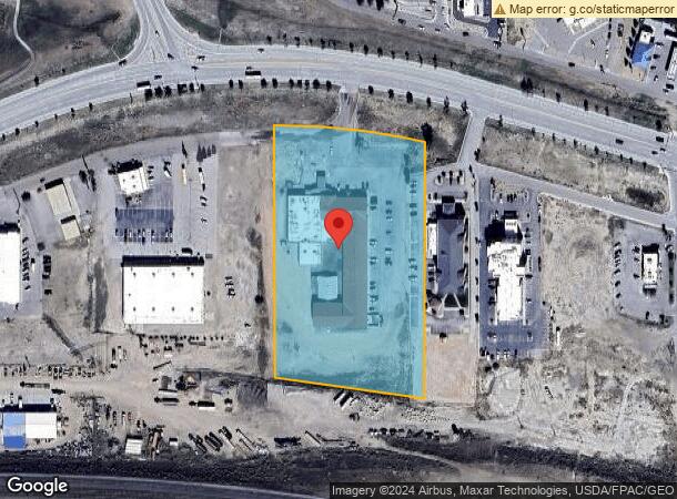  2222 E Cedar St, Rawlins, WY Parcel Map