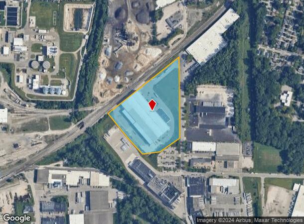  1033 Freeman Ave Sw, Grand Rapids, MI Parcel Map