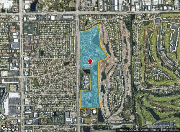  120 Moorings Park Dr, Naples, FL Parcel Map