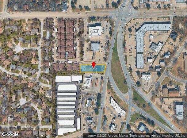 4230 W Green Oaks Blvd, Arlington, TX Parcel Map
