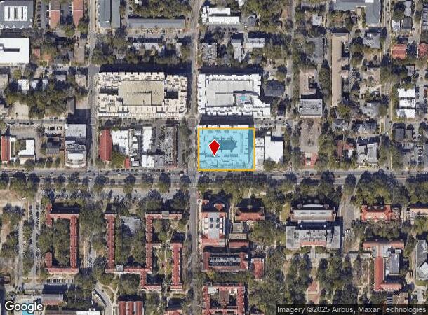  1680 W University Ave, Gainesville, FL Parcel Map