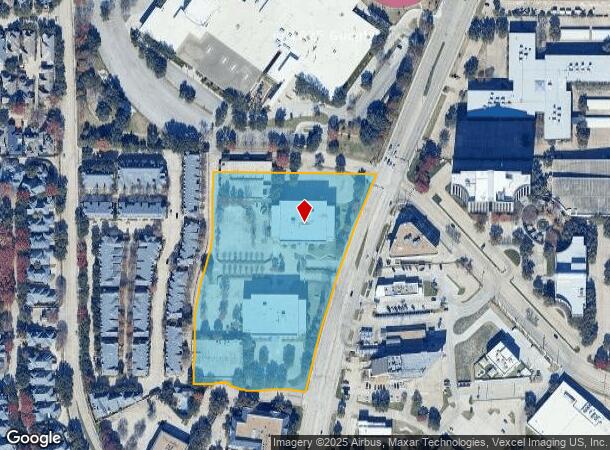 17111 Preston Rd, Dallas, TX Parcel Map