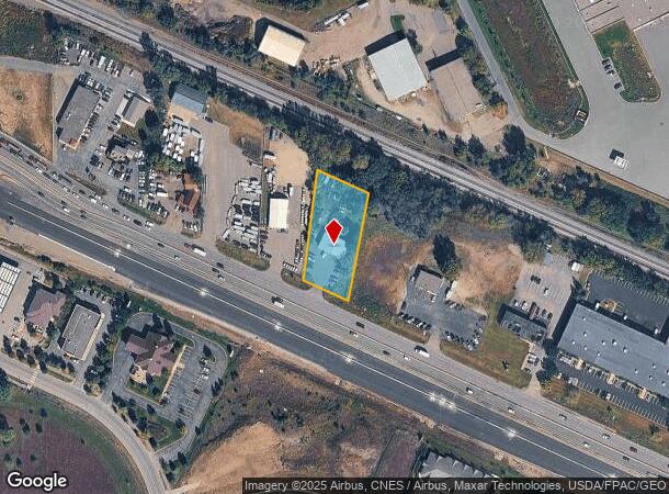  7029 Highway 10 Nw, Anoka, MN Parcel Map