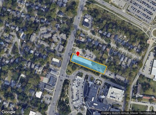  1636 Nicholasville Rd, Lexington, KY Parcel Map