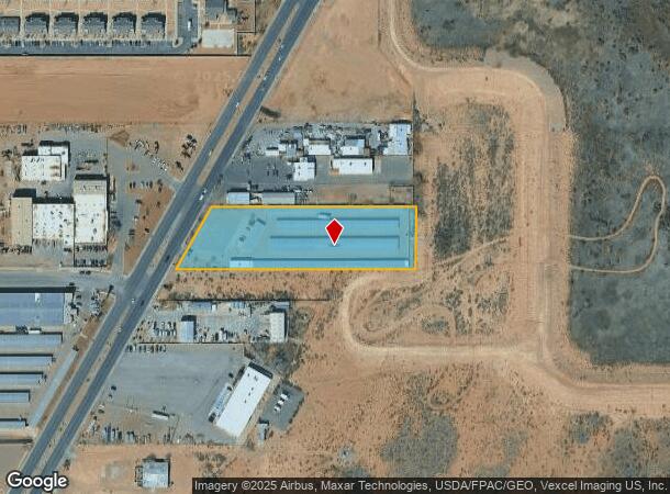  10520 Dyer St, El Paso, TX Parcel Map