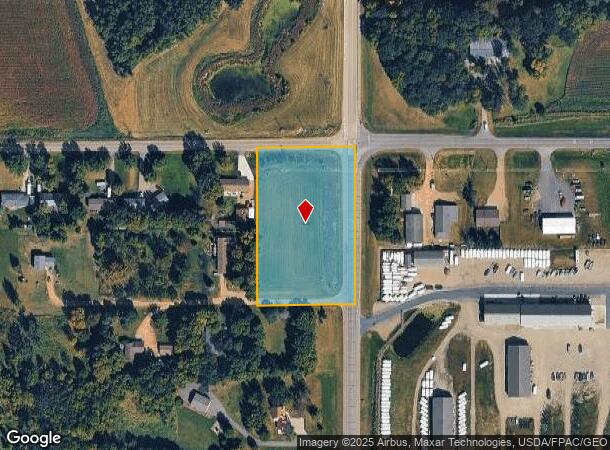  1100 4Th St Sw, Montgomery, MN Parcel Map