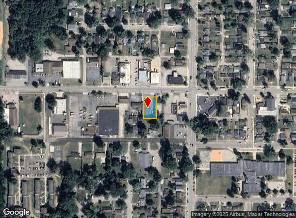  1821 W Main St, Richmond, IN Parcel Map
