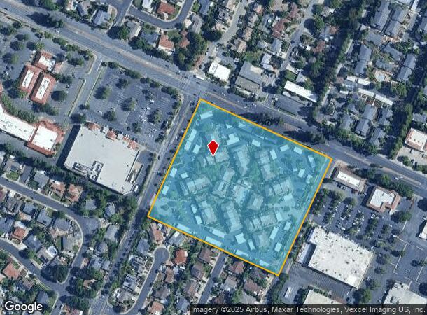 1451 Balhan Dr, Concord, CA Parcel Map