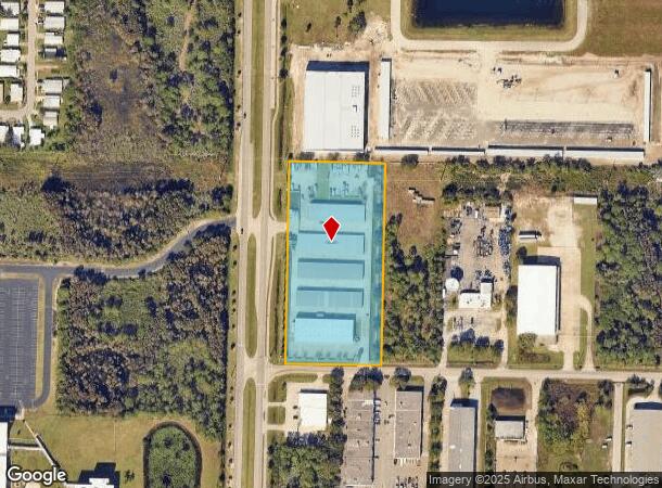 1701 Robert J Conlan Blvd Ne, Palm Bay, FL Parcel Map