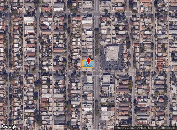  2109 Pacific Ave, Long Beach, CA Parcel Map