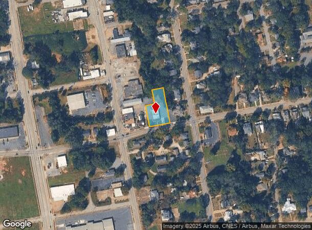  117 E Franklin St, Anderson, SC Parcel Map