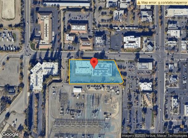  2020 Hurley Way, Sacramento, CA Parcel Map