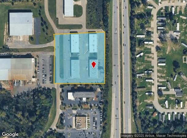  4180 Pier North Blvd, Flint, MI Parcel Map