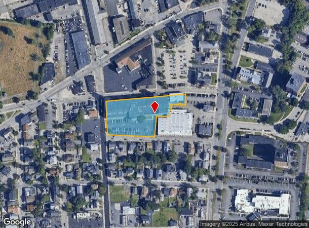 38 Church St, Pawtucket, RI Parcel Map