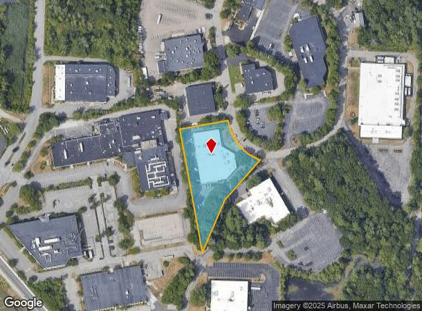  34 Linnell Cir, Billerica, MA Parcel Map