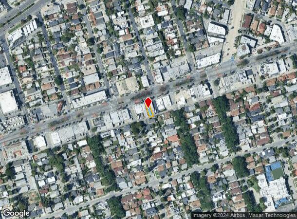  8558 Washington Blvd, Culver City, CA Parcel Map