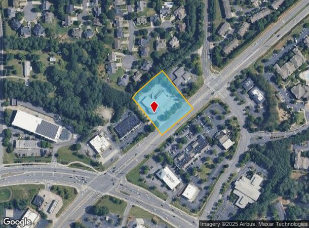  11750 Jones Bridge Rd, Alpharetta, GA Parcel Map