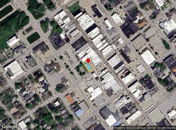  15 S 4Th St, Vincennes, IN Parcel Map