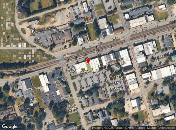 221 W Main St, Easley, SC Parcel Map