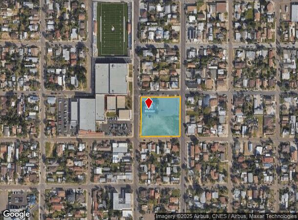  1900 Springfield Ave, Laredo, TX Parcel Map