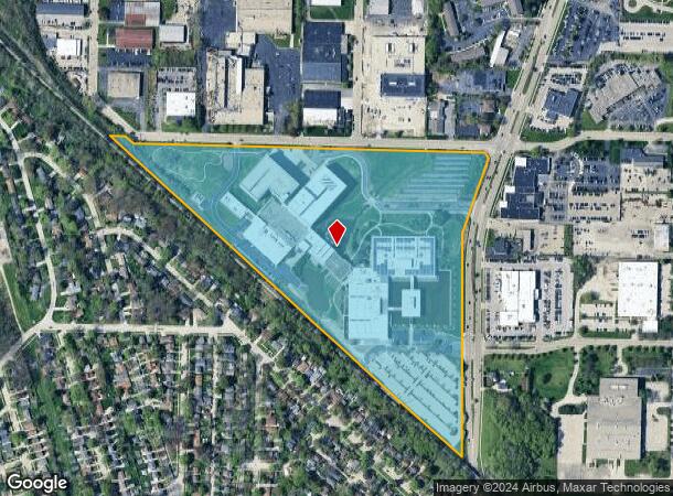  5757 N Green Bay Ave, Milwaukee, WI Parcel Map