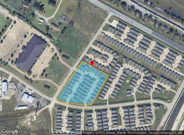 100 Hines Cir, Cresson, TX Parcel Map