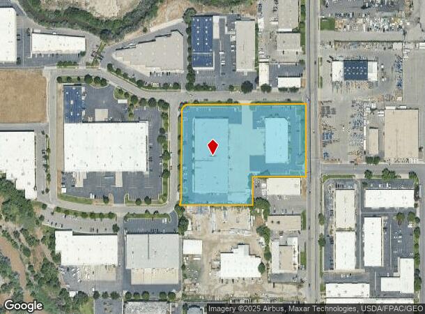  541 W Confluence Ave, Salt Lake City, UT Parcel Map