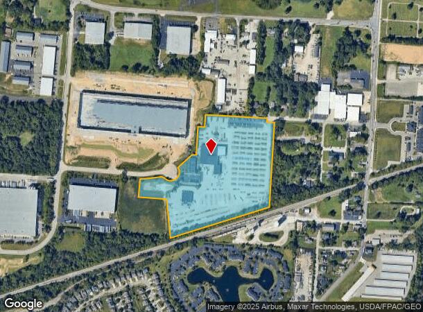 1900 Deffenbaugh Ct, Columbus, OH Parcel Map