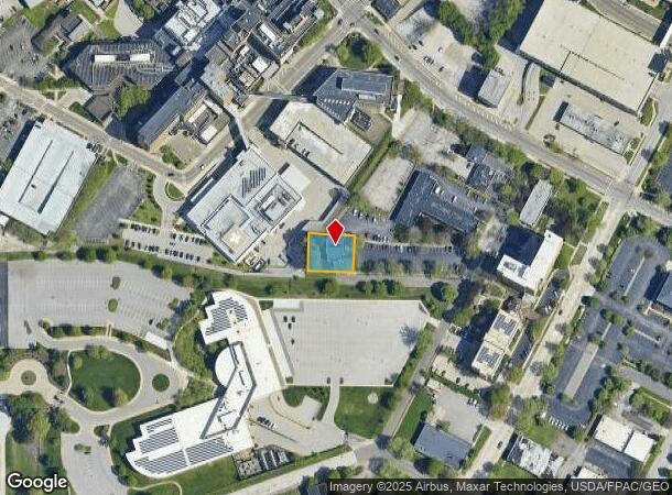  201 W Chestnut St, Akron, OH Parcel Map