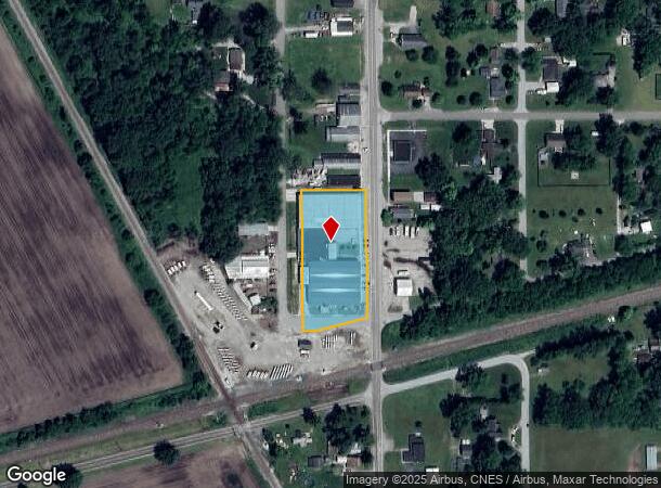 23326 Shelby Rd, Shelby, IN Parcel Map