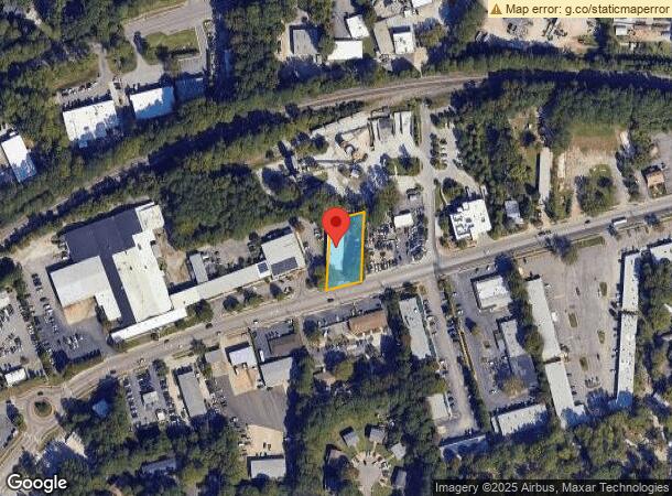  527 E Chatham St, Cary, NC Parcel Map