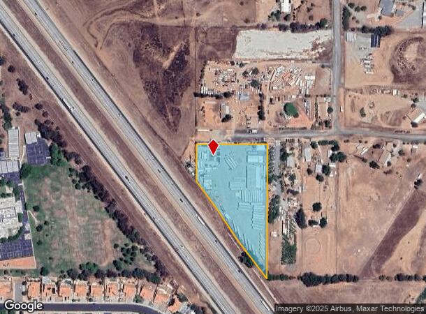  23305 Peggy Ln, Wildomar, CA Parcel Map