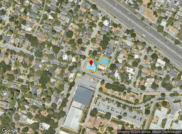  687 Bay Rd, Menlo Park, CA Parcel Map