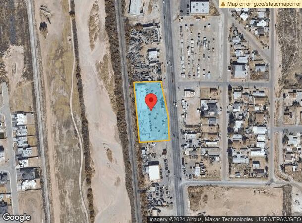  6761 Doniphan Dr, Canutillo, TX Parcel Map