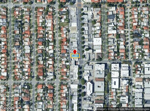 261 S Robertson Blvd, Beverly Hills, CA Parcel Map