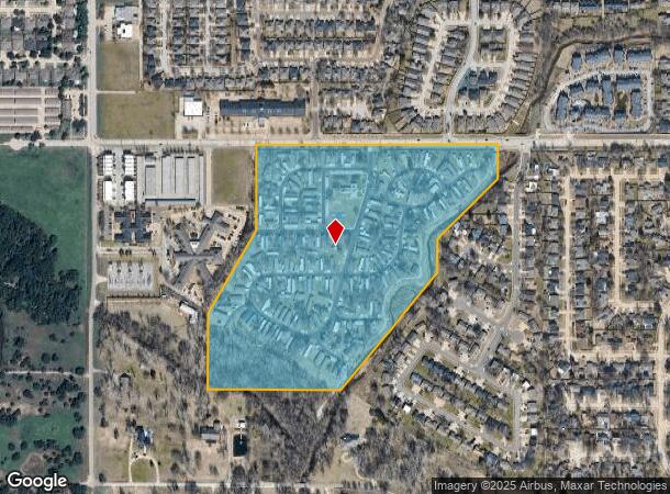  4400 W Main St, Norman, OK Parcel Map