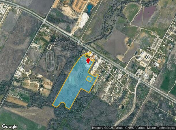  5514 Highway 71 E, Del Valle, TX Parcel Map