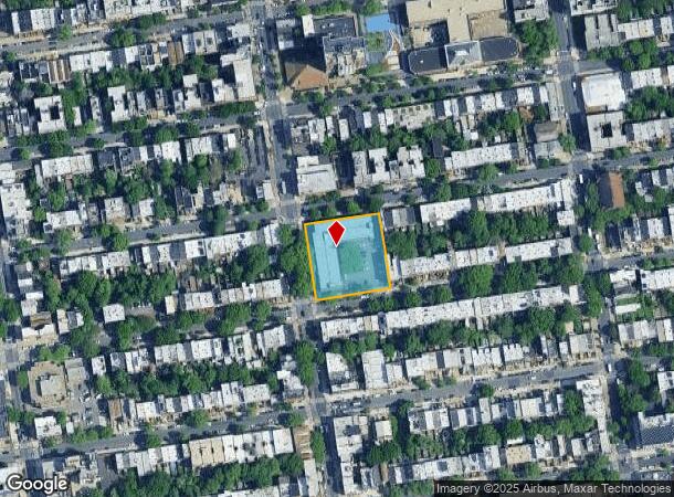 383 Throop Ave, Brooklyn, NY Parcel Map