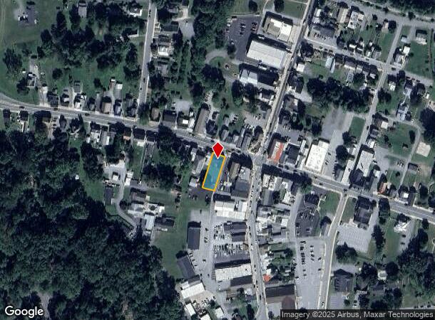 10 W Main St, Thurmont, MD Parcel Map