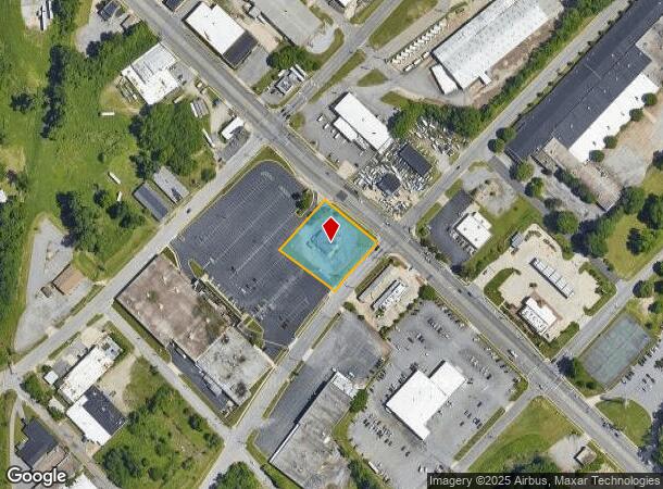  1642 S Main St, High Point, NC Parcel Map
