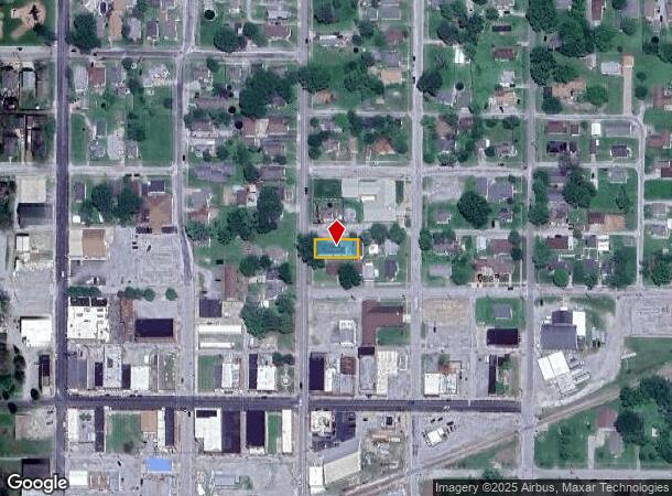 204 N Victor St, Christopher, IL Parcel Map