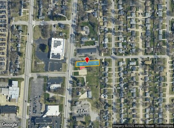  3502 S Michigan St, South Bend, IN Parcel Map