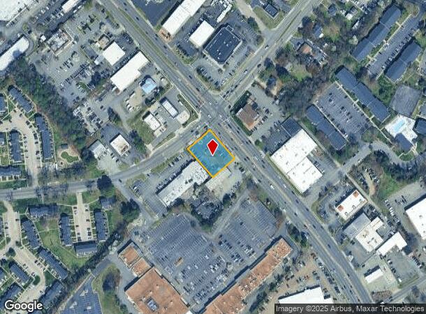  7807 W Broad St, Henrico, VA Parcel Map